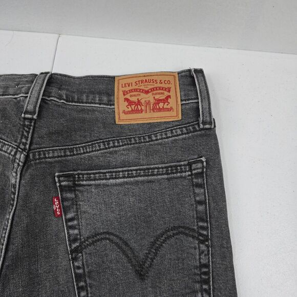 Levi's Wedgie Skinny Jeans Women's‎ 27 Gray High Rise Stretch Denim 4337 - Picture 4 of 14
